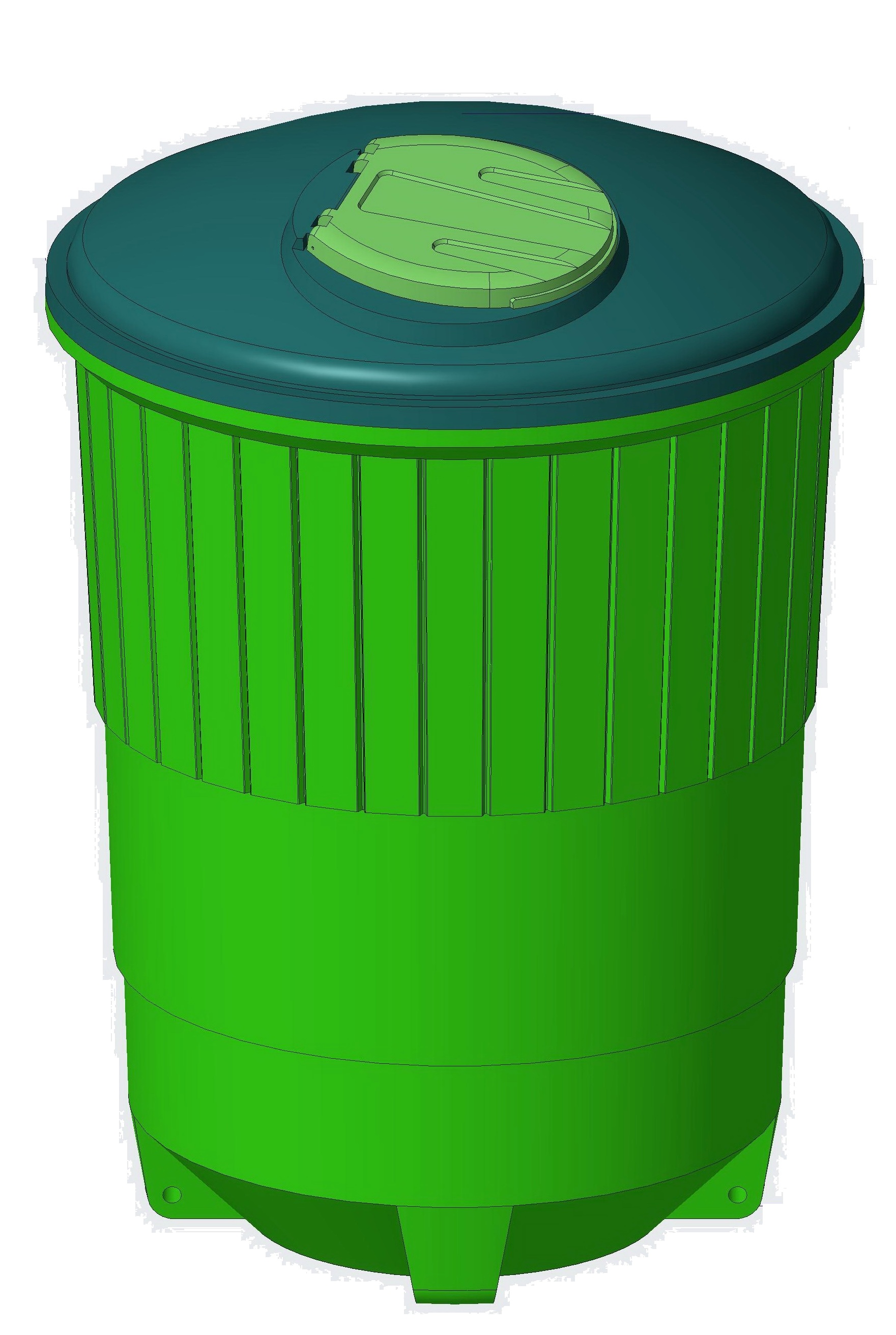 Заглубленные контейнеры для ТБО 5 куб. м Чистоград